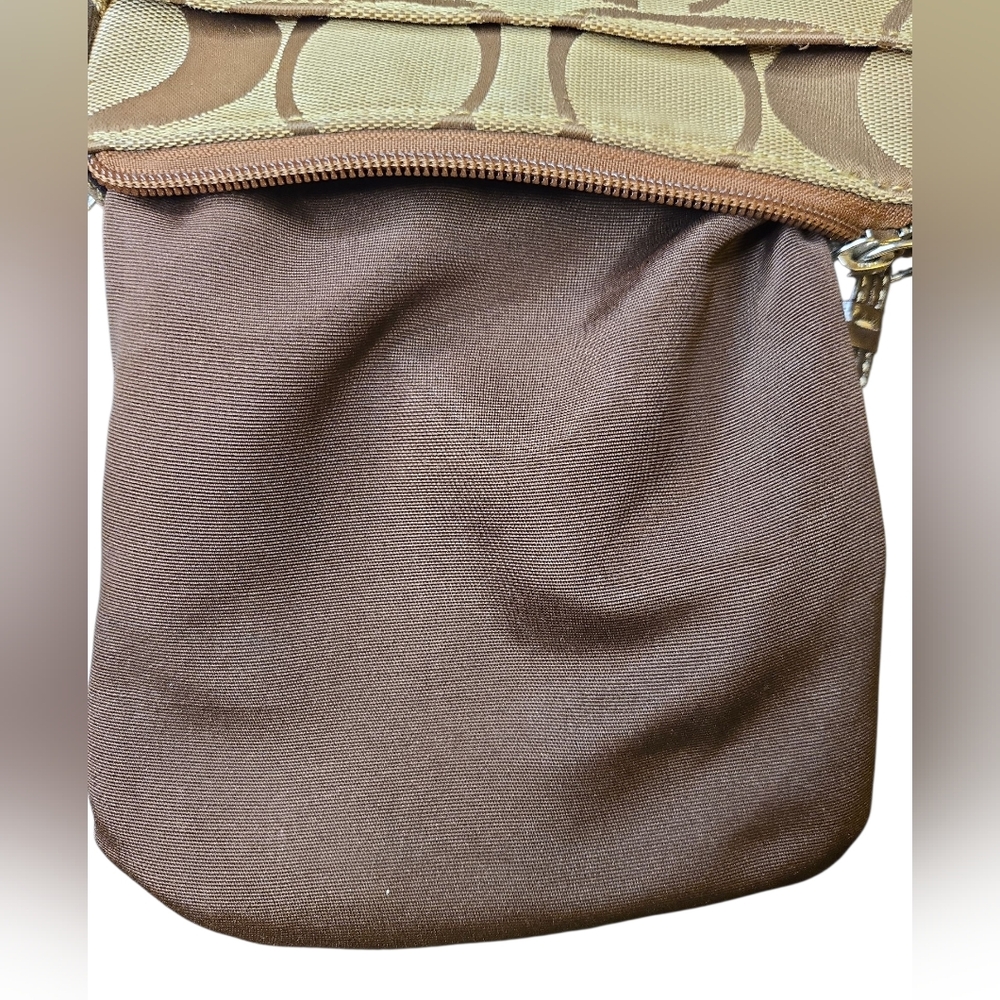 Coach Signature File Crossbody Bag - Picture 4 of 10